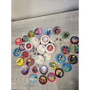 Massive Lot 210+ POGs 1990s Slammers Vintage Pog Nestolgia Retro
